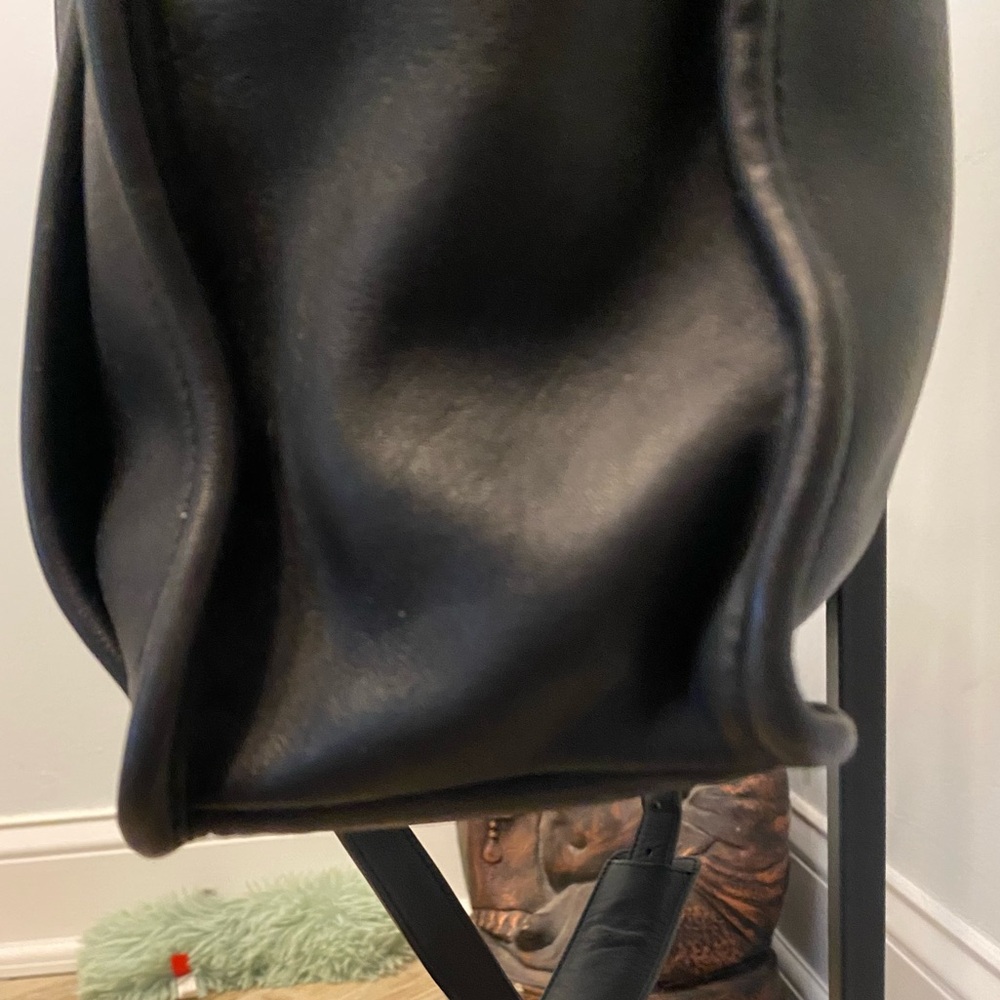 Coach Black Laptop Bag with Top Handle and Shoulder Strap - Picture 6 of 15